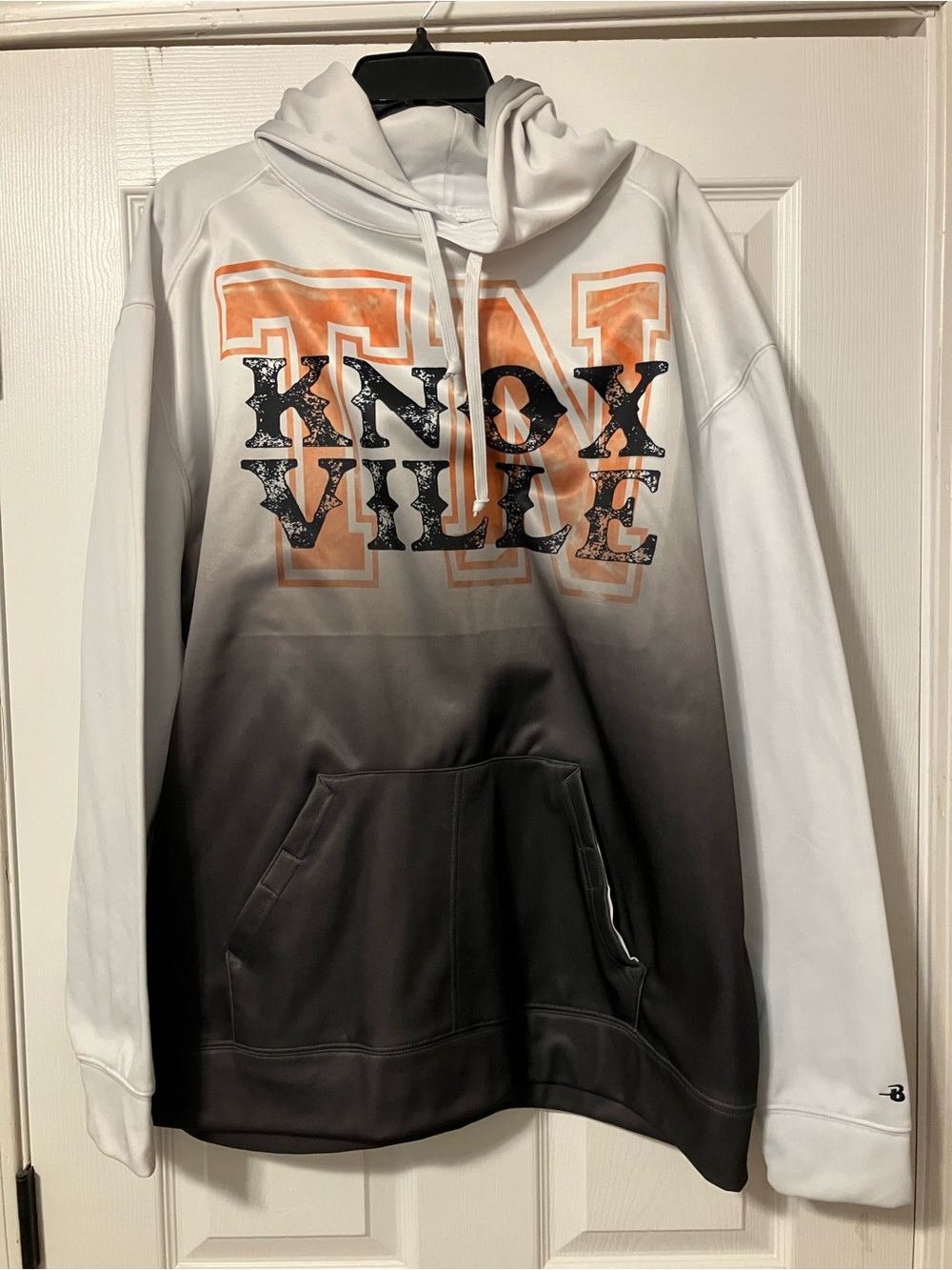 KNOXVILLE TN Volunteers Badger Sport White  Hoodie Sweatshirt Mens Size XL